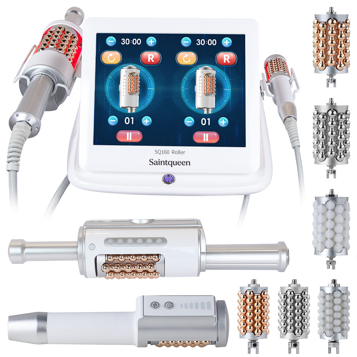 SQ160A | Equipo de rodillos de microvibración con luz LED Imagen principal del producto