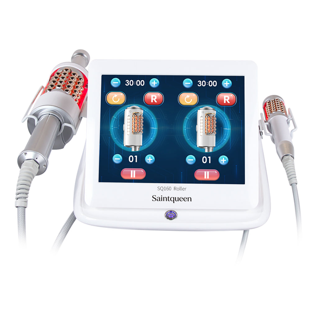 SQ160A | Equipo de rodillos de microvibración con luz LED