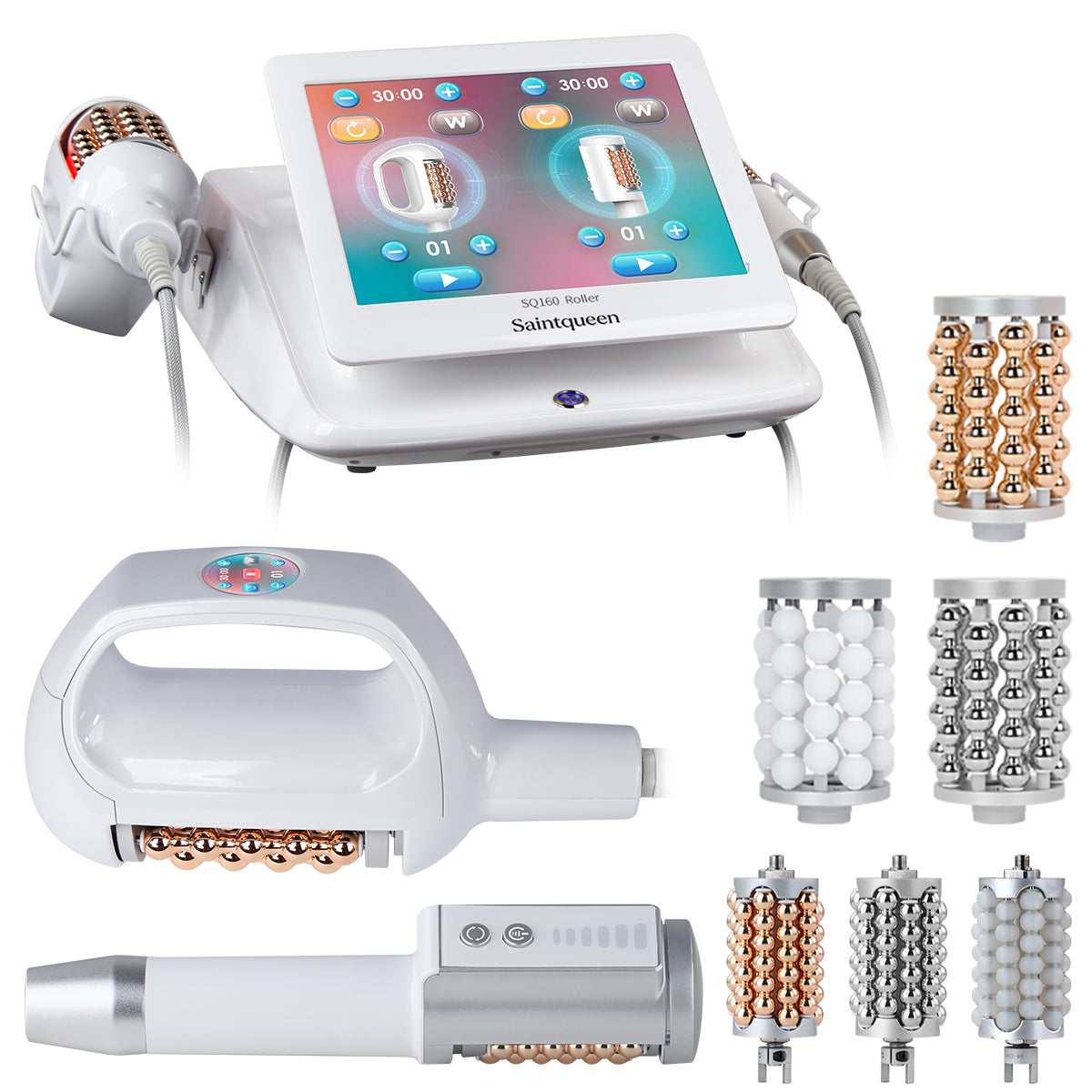 SQ160B | Equipo de rodillos de microvibración con dos cabezales