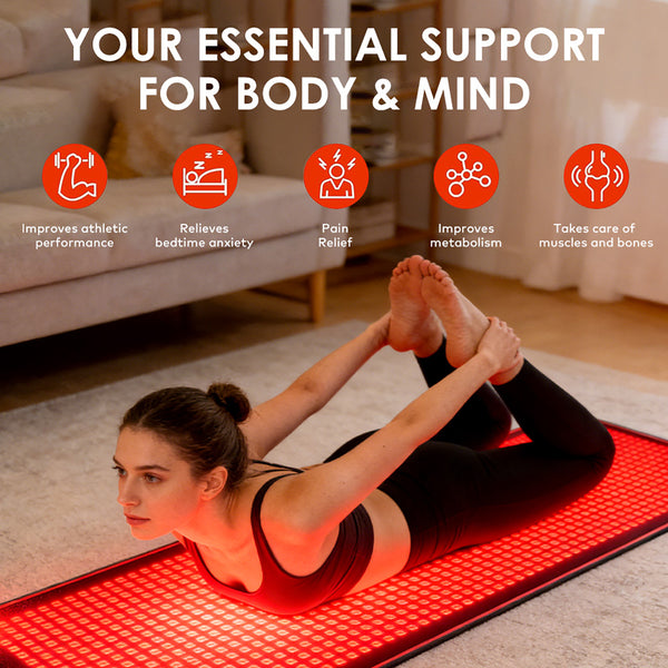 SQ190 | Alfombrilla LED flexible de cuerpo completo con 1344 LED