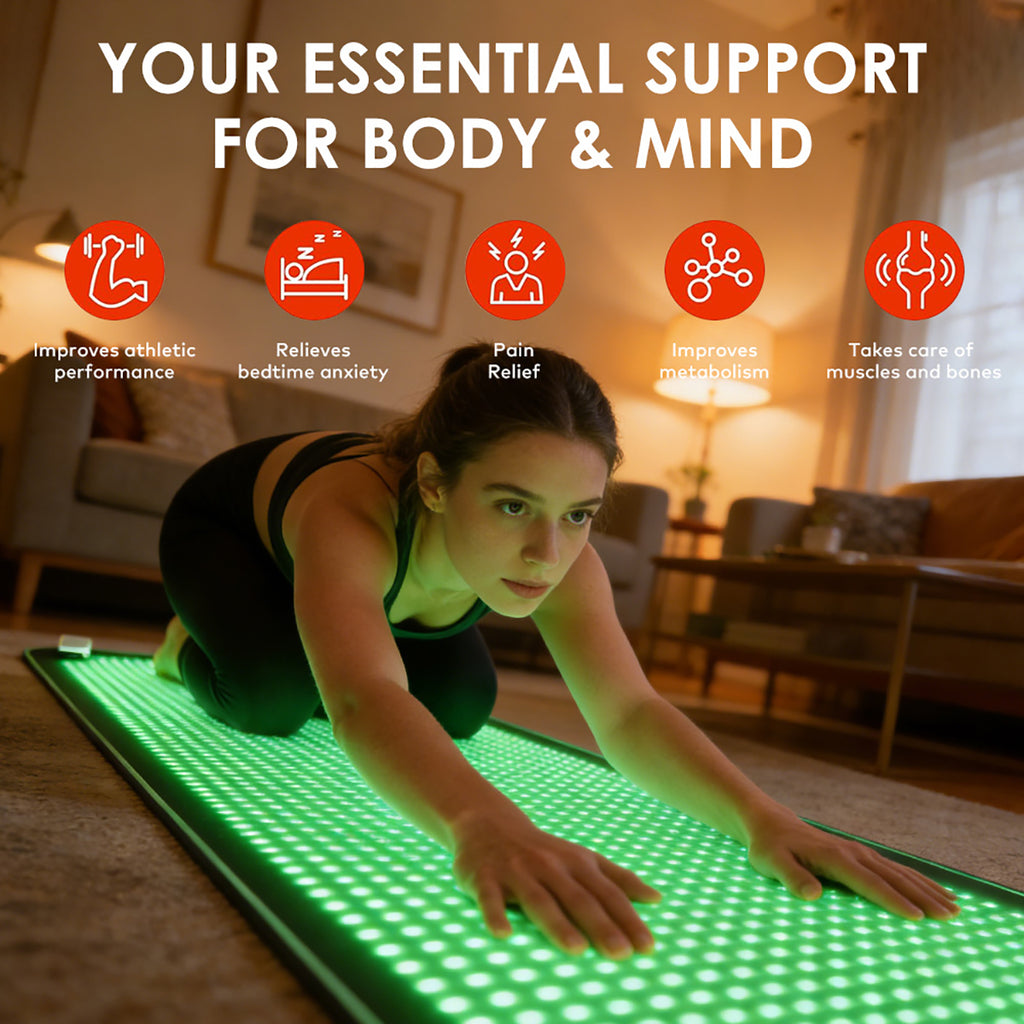 SQ190 | Alfombrilla LED flexible de cuerpo completo con 1344 LED
