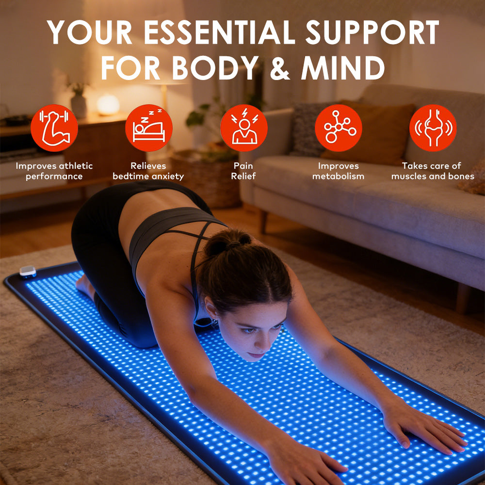 SQ190 | Alfombrilla LED flexible de cuerpo completo con 1344 LED