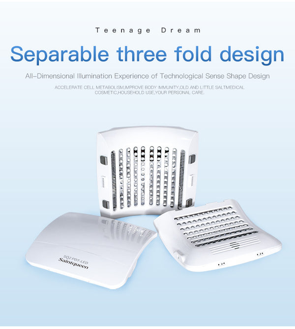 SQ2 | Equipo de luz LED plegable con 264 LED y 7 colores