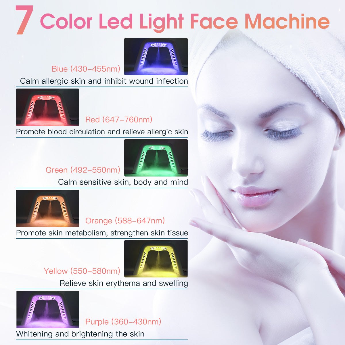 SQ75 | Equipo de luz LED con 170 LED y 7 colores y bruma ultrafina