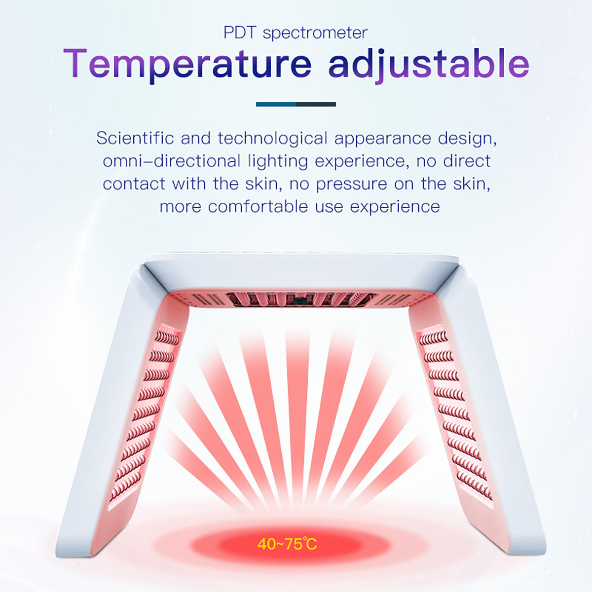 SQ49 Arco LED plegable con bruma y calor regulable Imagen secundaria del producto