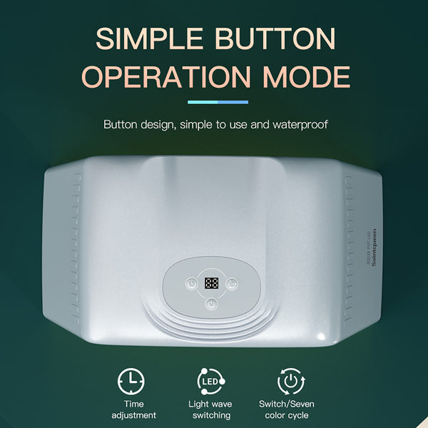 SQ132 | Equipo de luz LED plegable con 147 LED y 7 colores