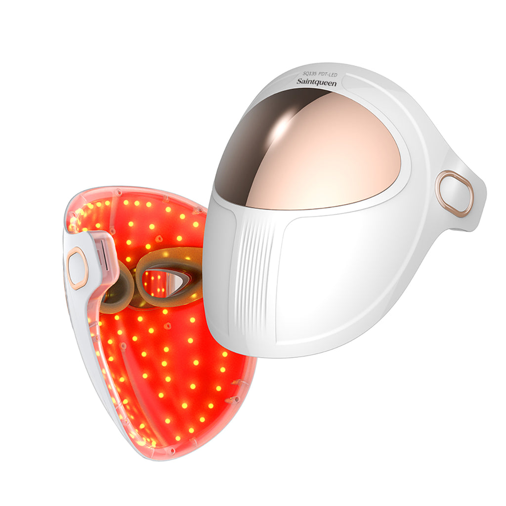 SQ135 Máscara facial LED inalámbrica con 8 modos de luz