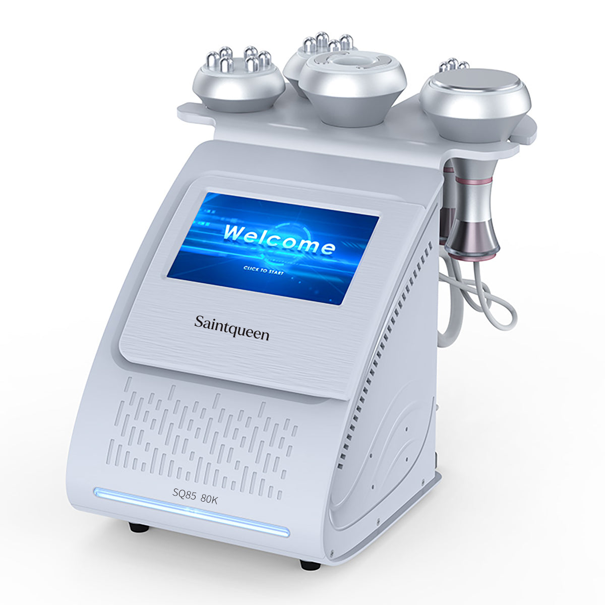 SQ85A Pro | Equipo de cavitación 80K 5 en 1 con RF multipolar y masaje de vacío