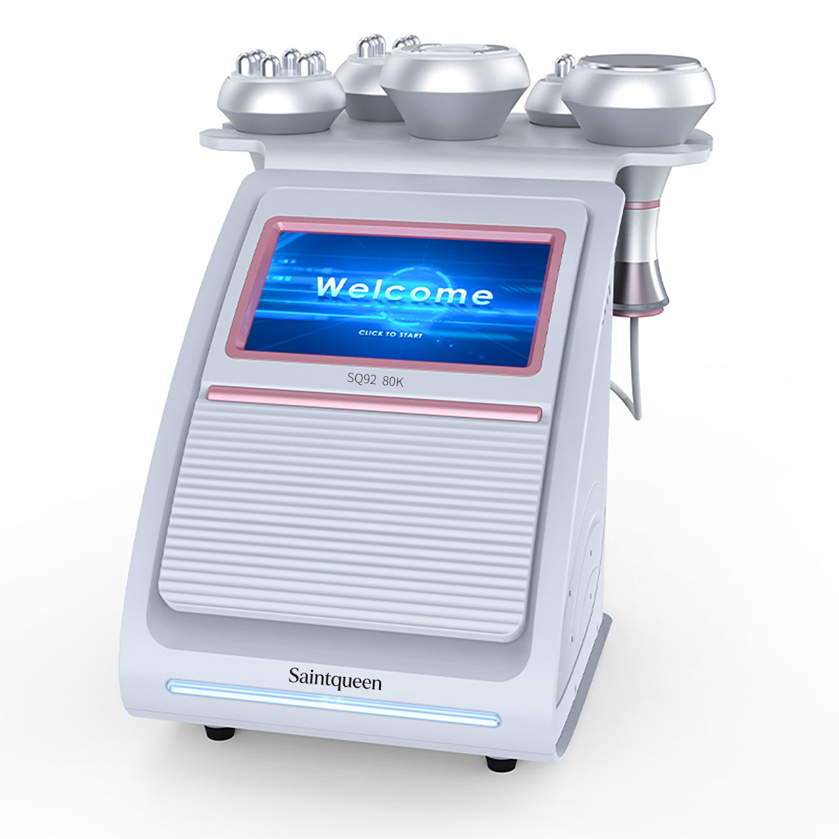 SQ92A Pro | Equipo de cavitación 80K 5 en 1 con RF multipolar y masaje de vacío