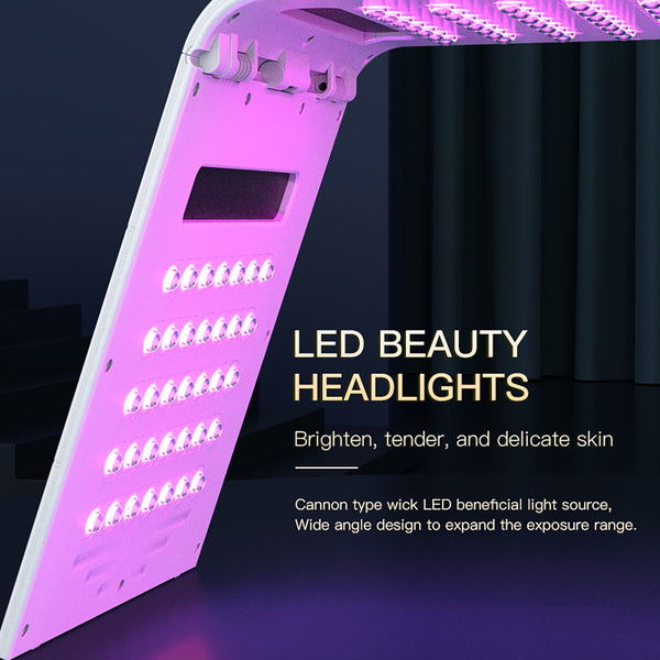 SQ130 | Equipo de luz LED plegable con 119 LED y 7 colores y calor