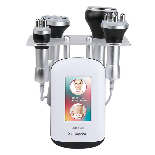 SQ152 Basic | Equipo de cavitación 80K 4 en 1 con RF multipolar y masaje de vacío