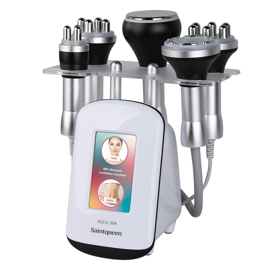 SQ152 Pro | Equipo de cavitación 80K 5 en 1 con RF multipolar