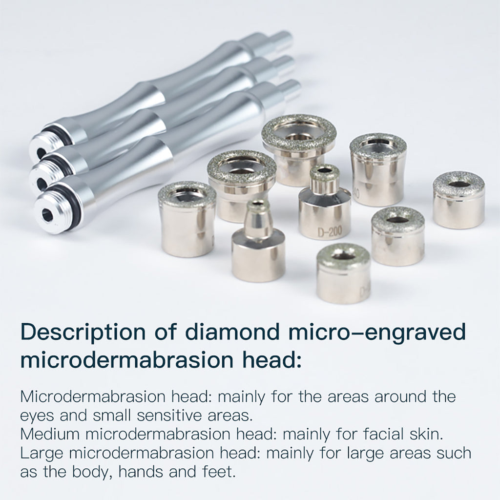 SQ110B Equipo de microdermoabrasión con diamante y manómetro